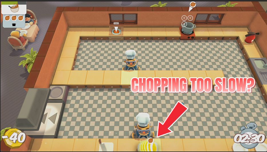 Overcooked — Knife Skills